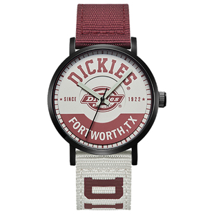 Dickies潮流手表男学生尼龙户外运动风腕表女情侣复古石英表CL274