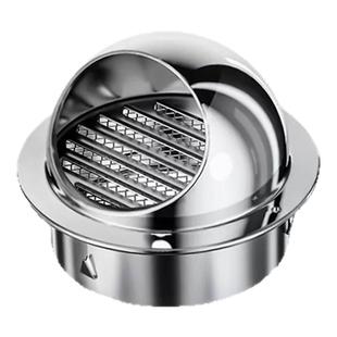 304不锈钢风帽外墙出风口油烟机防雨罩排风口排气口出风罩排烟罩