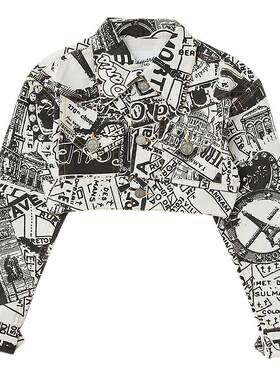 MOUSSY x Vaquera联名2026春季新品画报风短款衬衫010JSF01-0111