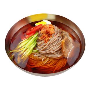 朝鲜正宗东北大妈荞麦冷面330g三包料大冷面韩式荞麦凉面外卖批发