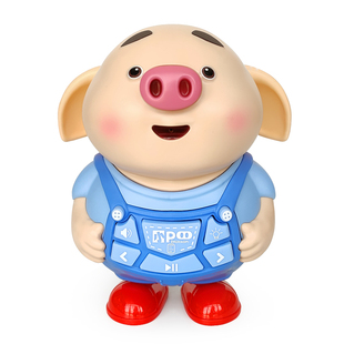 猪小屁蓝牙故事机儿童早教机儿歌播放器婴儿音乐益智玩具婴儿宝宝