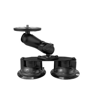 RAM车载相机支架适配Insta360X2X3 Gopro大疆云台 汽车相机固定架