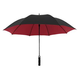 长柄雨伞定制logo图案定做商务酒店直柄伞订制男黑色广告伞可印字