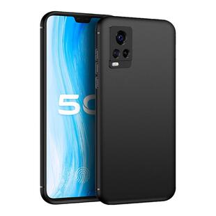 适用vivoS9手机壳vivoS9e磨砂vivo S9硅胶S9e手机套软壳全包镜头防摔保护套超薄男士女生新款外壳黑色抗指纹