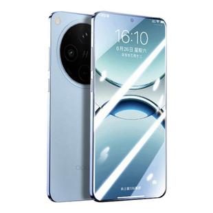 适用oppofindx8ultra新款钢化膜findx8s手机膜+高清指纹秒解防窥水凝膜全屏覆盖Findx8pro曲面防蓝光防摔贴膜