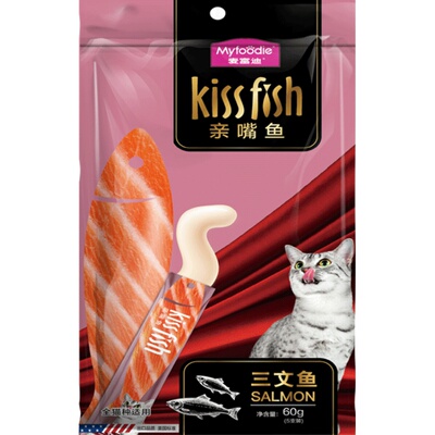 麦富迪亲嘴鱼猫湿粮请听好同款