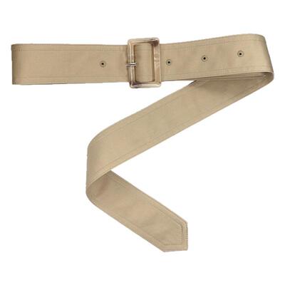 简约风衣腰带单排扣布质腰封