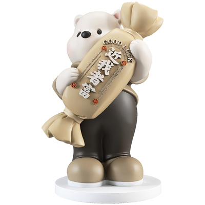 潮玩卡通熊公仔乔迁礼品