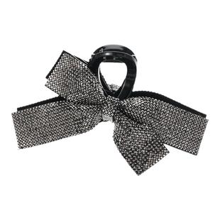 弗弗西FFX满钻蝴蝶结抓夹大号发量大高级感新款盘发后脑勺鲨鱼夹