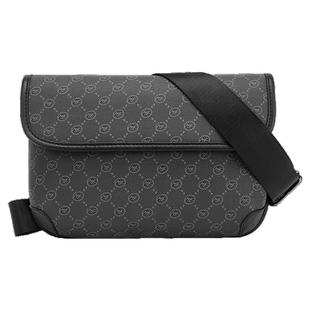 马克华菲斜挎包男款单肩背包机能胸包通勤休闲潮流信封包虎头包男