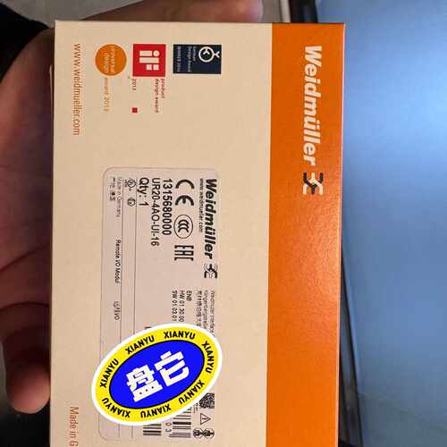 溢价-UR20-4AO-UI-16魏德米勒模块，型号：1315