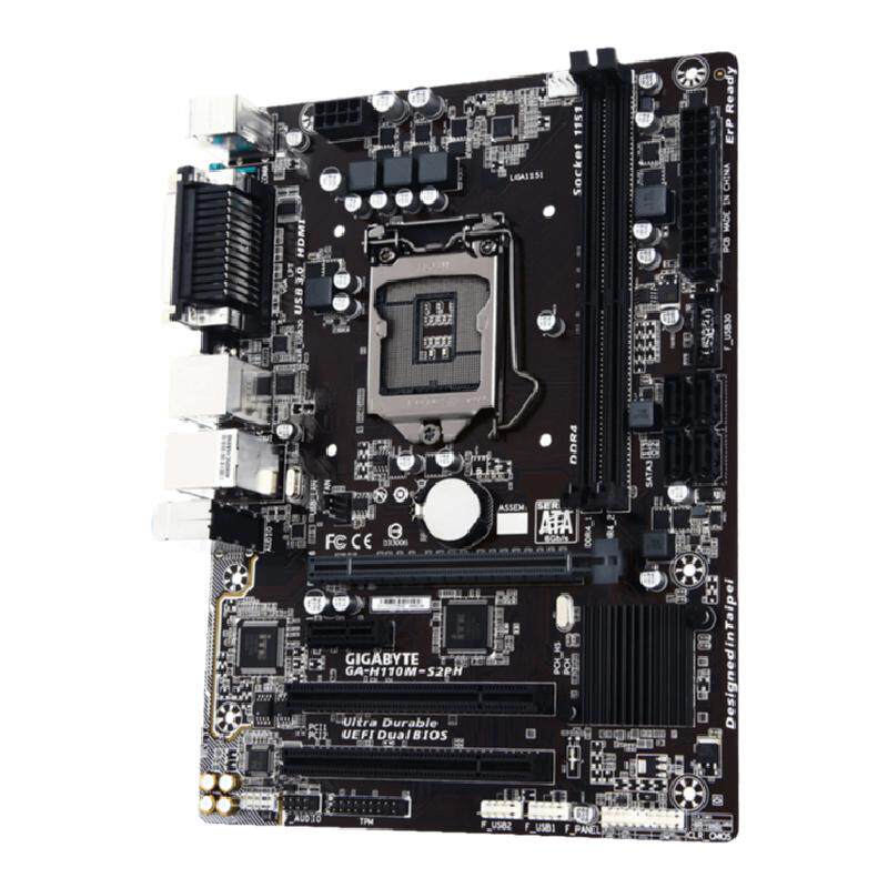 技嘉 H110M-S2PH/DS2主板 1151 DDR4双通道游戏主板