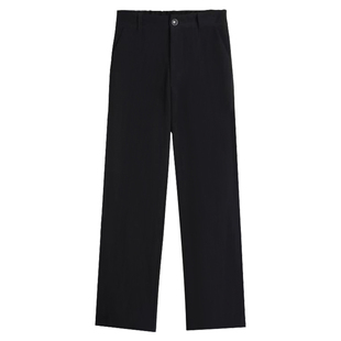 阔腿裤女2025春秋新款高腰拖地裤子垂感黑色秋冬大码直筒裤西装裤