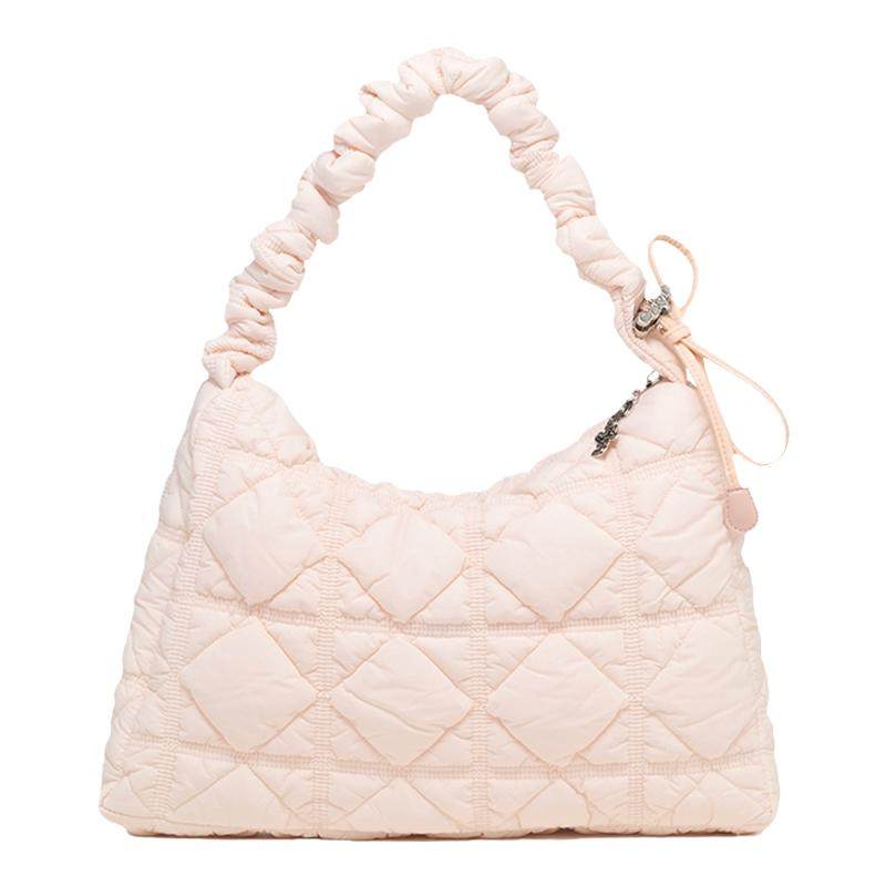 Carlyn LANE大号韩国翻盖邮差hobo褶皱云朵斜挎手提包流浪包