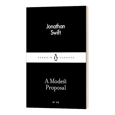 英文原版小说 A Modest Proposal 乔纳森·斯威夫特 一个温和的建议 英文版 进口英语原版书籍