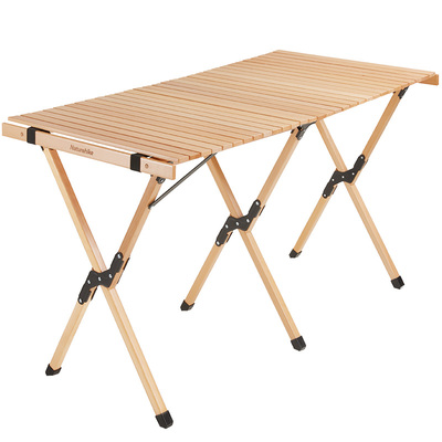 Naturehike挪客实木高款蛋卷桌