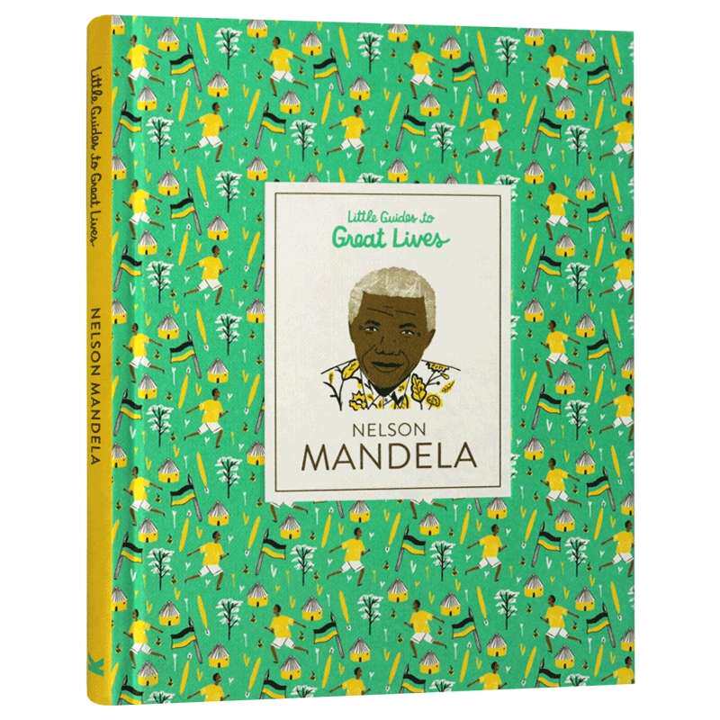 小指南大人物 纳尔逊曼德拉 Little Guide to Great Lives Nelson Mandela 英文原版 名人传记绘本系列 精装全彩儿童英语图画书