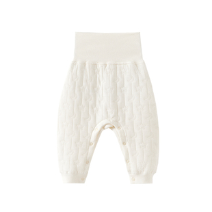 【撤柜专区】品牌专柜 婴儿纯棉高腰裤保暖裤子秋冬款新生儿睡裤