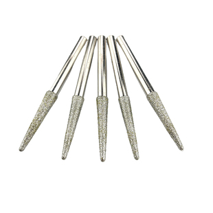 电脑雕刻针6厘杆圆雕立体雕刻专用开粗数控玉雕刀具针锥度球头刀