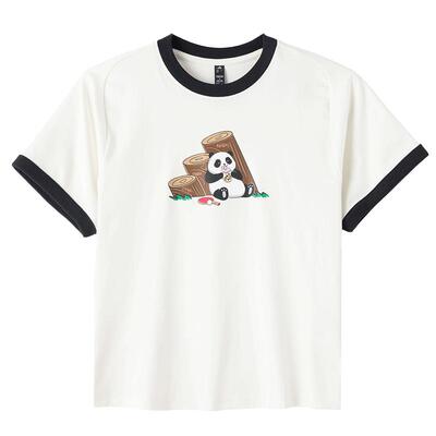 阿迪达斯女款休闲短袖