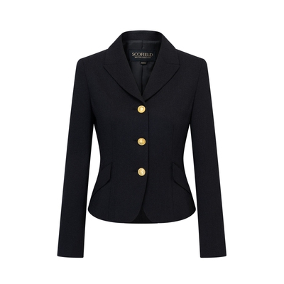 SCOFIELD通勤弹力短款西装外套