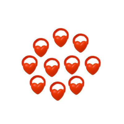 银迈发圈毛绒可爱拇指花朵发饰