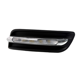 适用于11-12款日产天籁专用日行灯尼桑天籁前雾灯框改装LED行车灯