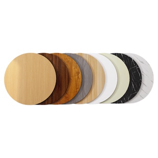 圆桌面板定制家用单独桌面板小圆形临时实木圆桌面台面板茶几木板