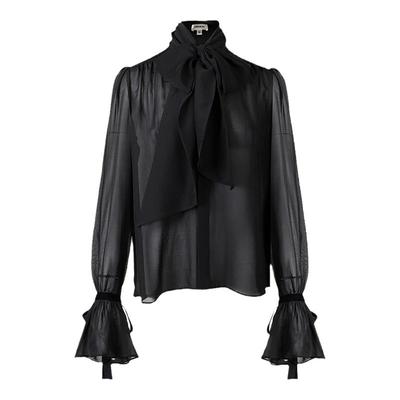 真丝ERINRAE设计感百搭衬衫