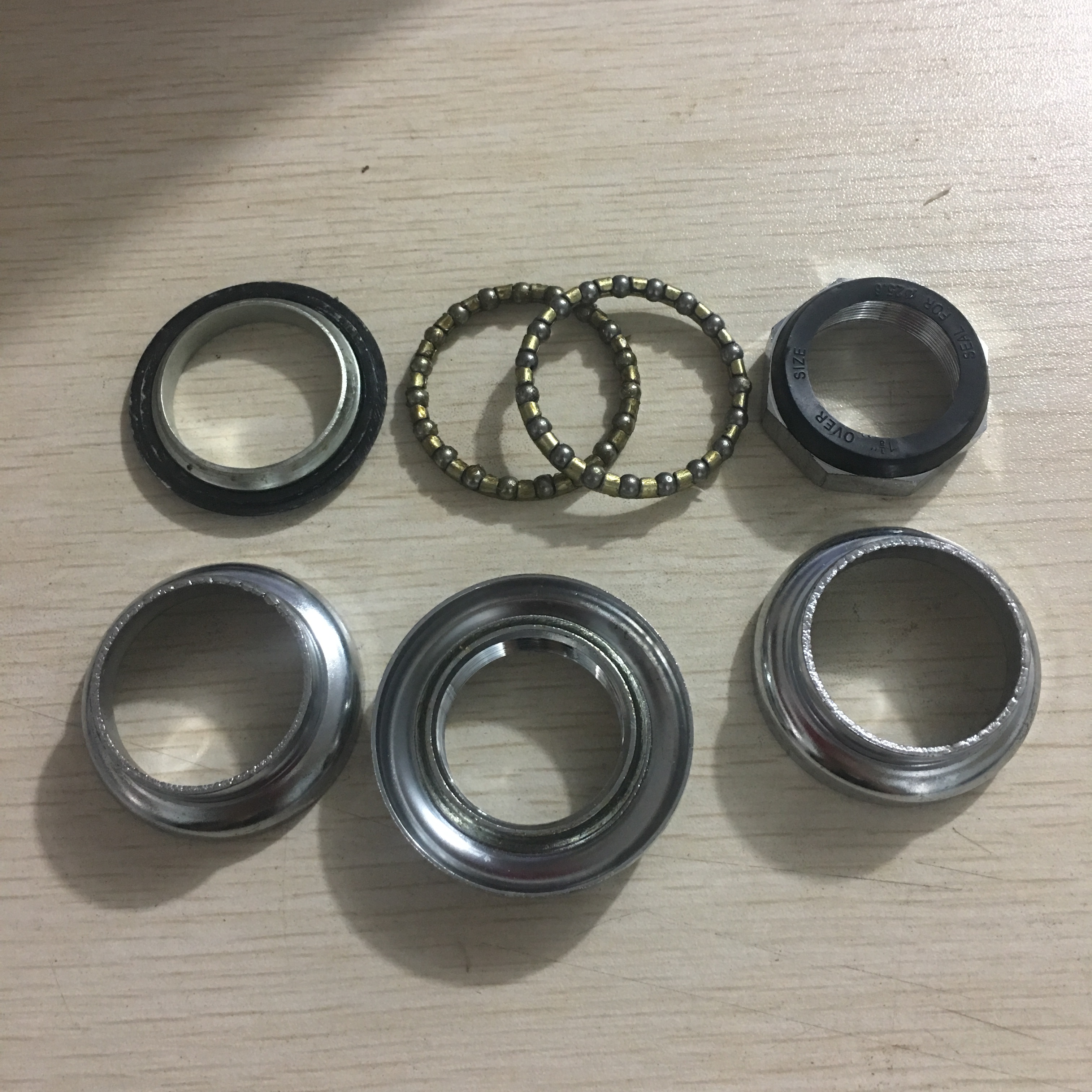 七件碗电动车转向碗小海豚七件碗电动滑板车用26MM28MM冰岚配件