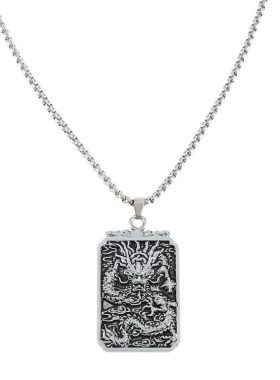 顺丰包邮欧美ins风钛钢项链