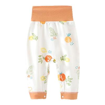 贝乐咿宝宝秋裤套装秋冬季护肚婴儿纯棉保暖开裆免脱按扣式打底裤