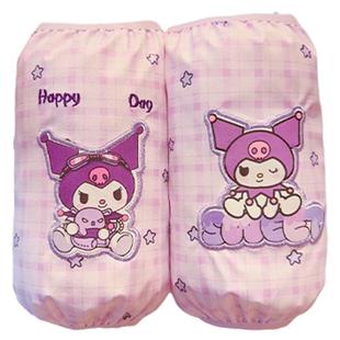 儿童卡通印花袖套女童2025秋冬防水耐脏护袖小学生写字羽绒服袖筒