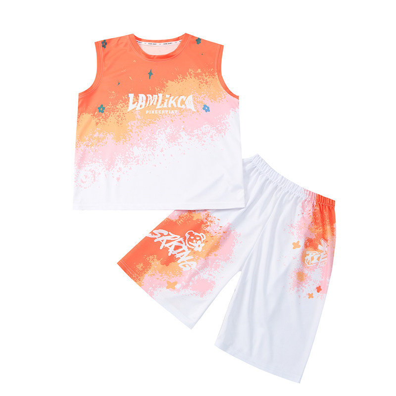 男童篮球服夏季儿童球衣学生大童速干背心运动套装训练服定制班服