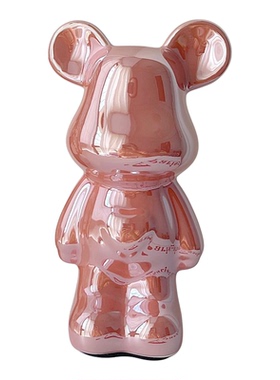 暴力熊公仔摆件轻奢家居装饰礼品