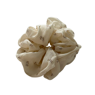 文艺田园风bm大肠发圈头绳女温柔碎花扎头皮筋丸子头韩国发绳头饰