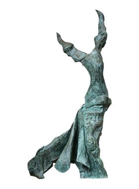 抽象人物艺术品摆件定制博物馆户外广场园林景观创意现代铜雕像厂