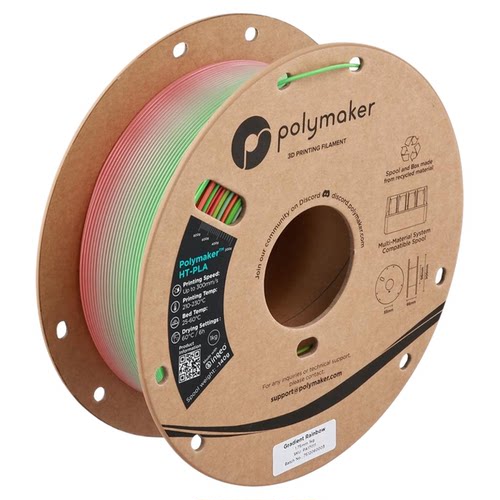 [新品] Polymaker HT-PLA 3d打印机耗材适用拓竹 耐高温类ABS无需退火 高速 HT-PLA-GF 1kg