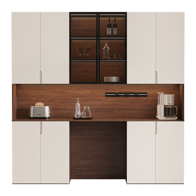 暧逸中古奶油风可定制餐边柜酒柜