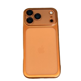 原机色适用于苹果17promax手机壳轻薄透明iPhoneAir全包镜头简约防滑16pro高级感哑光15/14情侣款男女防摔