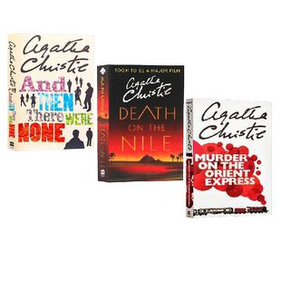 【自营】Agatha Christie 阿加莎全集 英文原版 东方快车谋杀案 无人生还 尼罗河上的惨案 克里斯蒂英语读物侦探推理悬疑小说