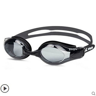 英发大框近视泳镜防水防雾高清带度数游泳镜男女定制左右不同度数