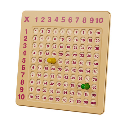 乘法口诀背诵神器棋盘（带磁力）