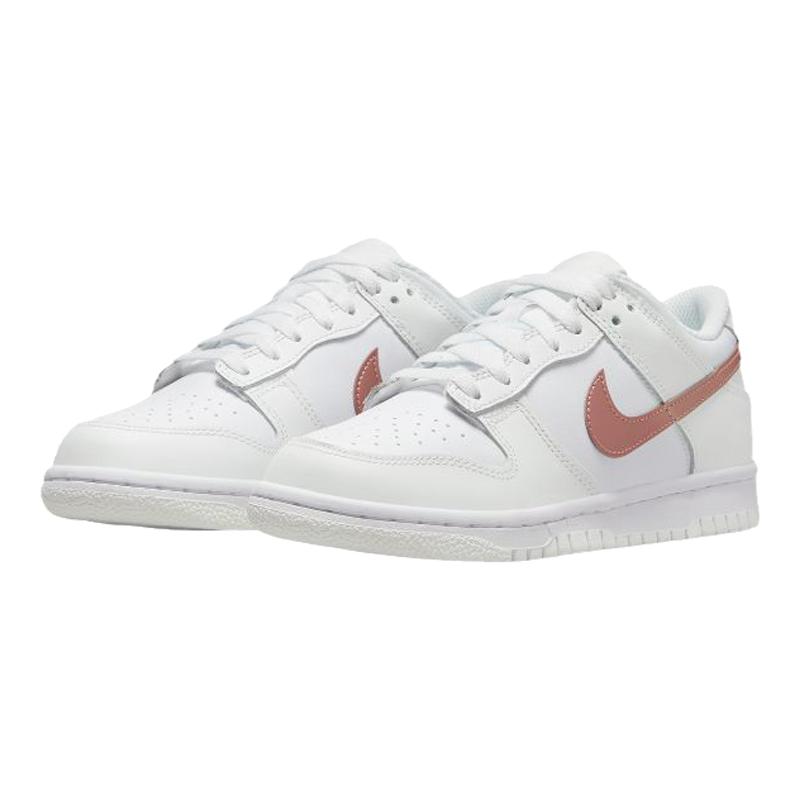 Nike Dunk Low GS耐克女子粉白樱花低帮运动休闲板鞋DH9765-100
