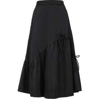 ONLY2026夏季新款俏皮仙女裙白色蝴蝶结A字伞裙显瘦半身裙女