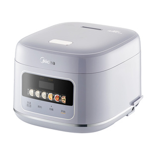 美的电饭煲家用陶瓷内胆3到4人5升大容量智能电饭锅官方正品新款