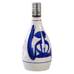 一斤装青花陶瓷酒瓶白酒坛空酒瓶礼盒密封酒壶酒具全套包装高档