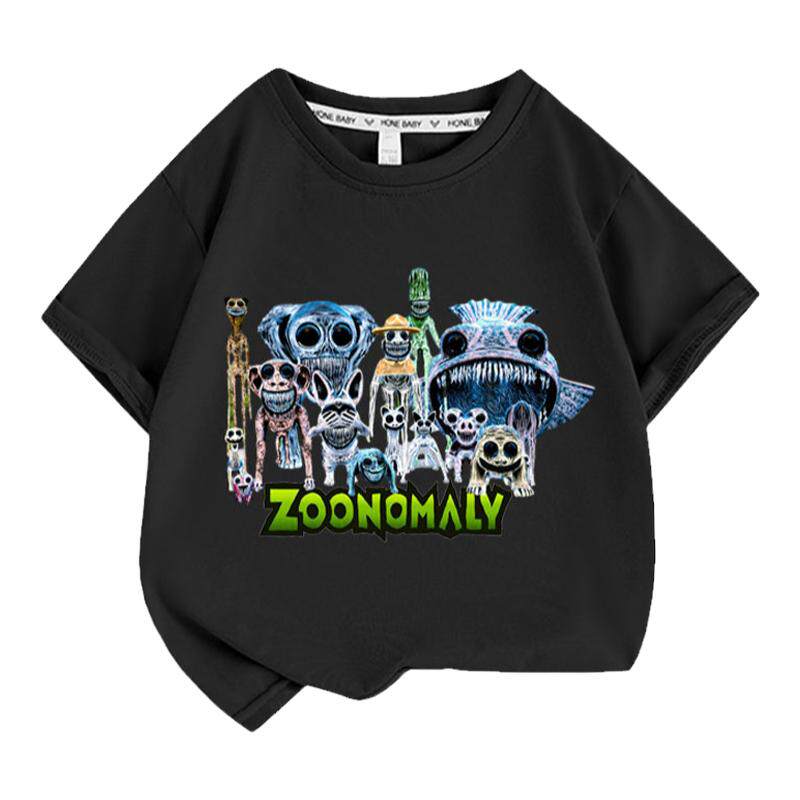 2026新款ZOONOMALY畸形动物园儿童短袖男童装t恤纯棉学生夏装潮款