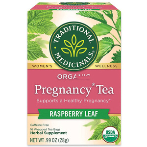 Traditional美国认证TM覆盆子叶女性健康草本茶周期循環好孕期备