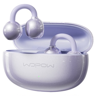 沃品6.0无线蓝牙耳机挂耳式适用苹果华为开放式耳夹运动通话降噪